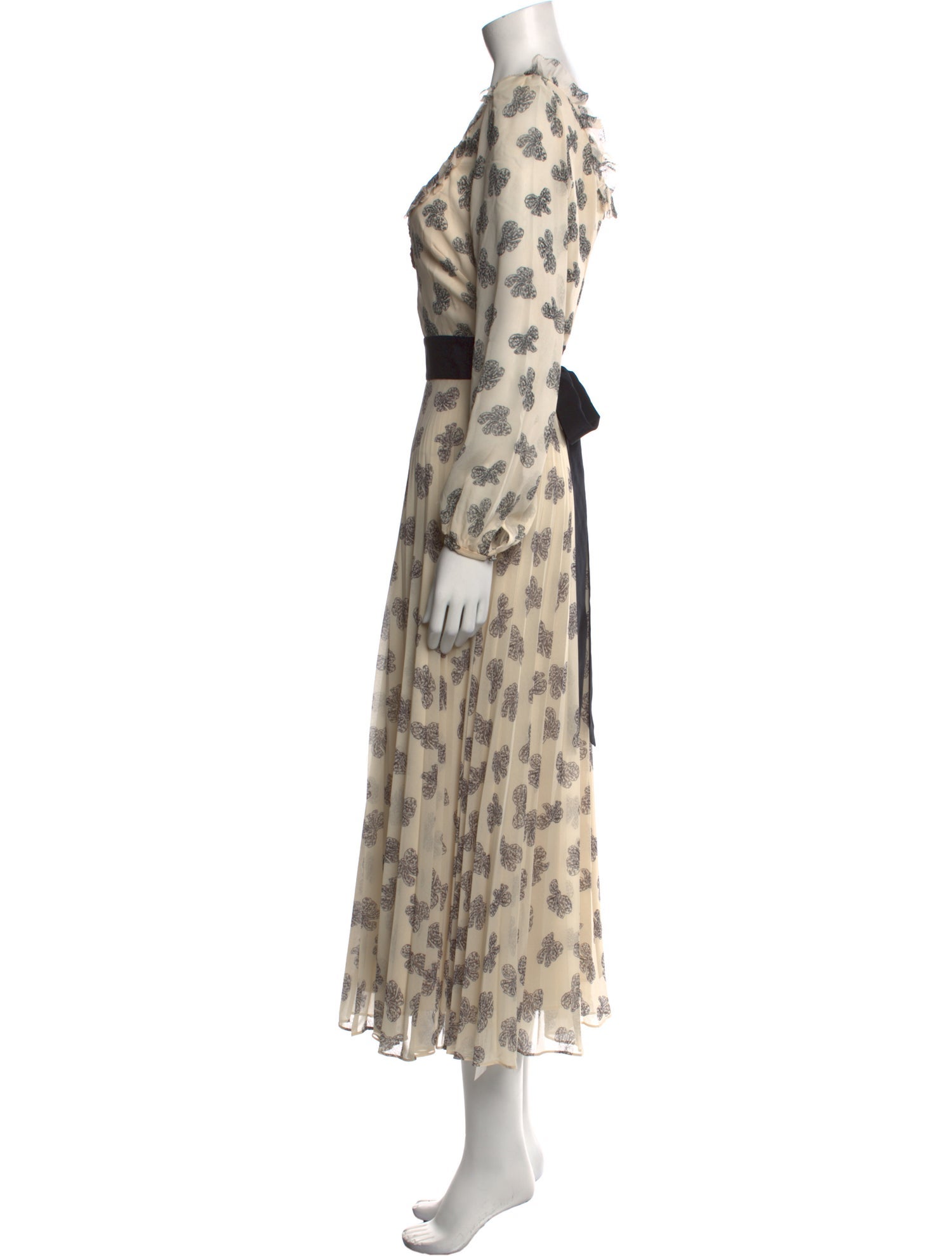 Saloni Silk Long Dress